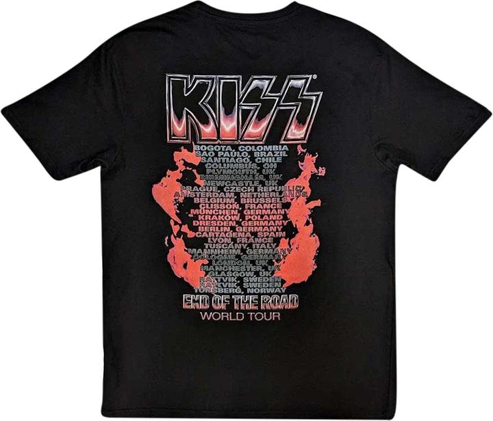 Immagine prodotto KISS Maglietta unisexe adulte End Of The Road Tour (L)