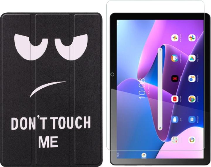 Actual product image Lobwerk 2in1 set for Lenovo Tab M10 3rd generation 2022 TB-328F 10.1 inch tablet with smart cover + (Lenovo Tab M10)