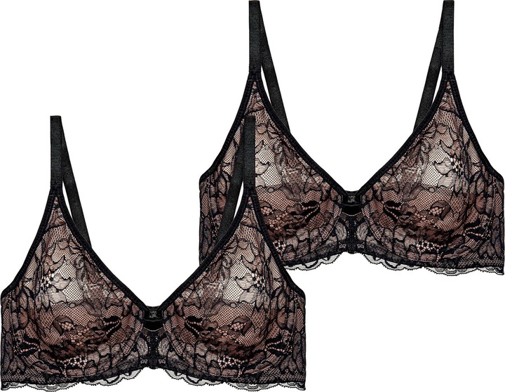 Actual product image Triumph Amourette Charm underwired bra (85 F, pack of 2)