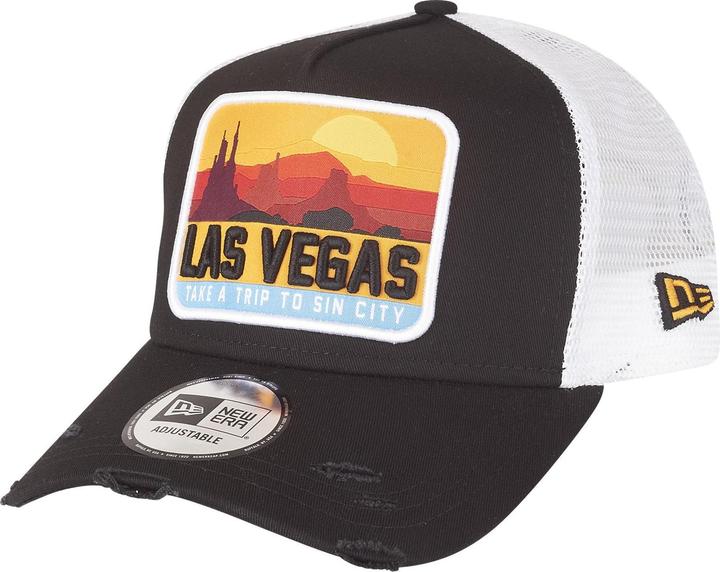 Actual product image New Era 9Forty Las Vegas Distressed Trucker Cap (One size)