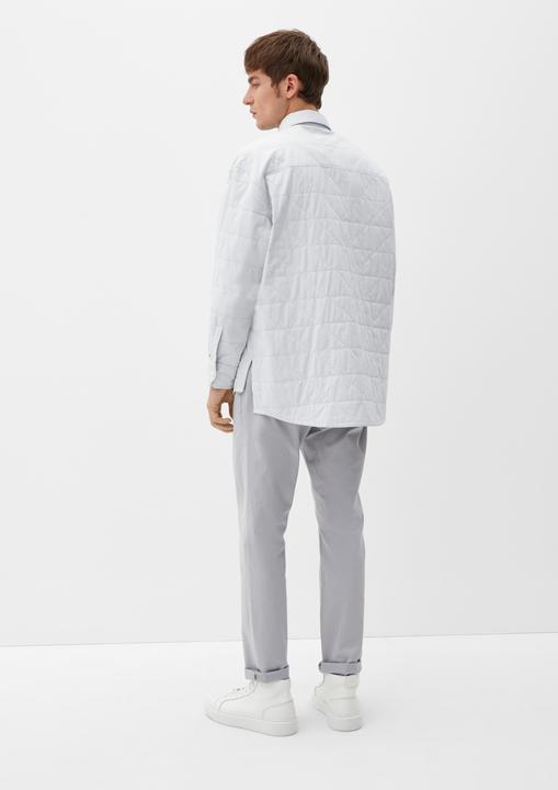 Produktbild s.Oliver Hemd Relaxed: Overshirt mit Steppung (L)