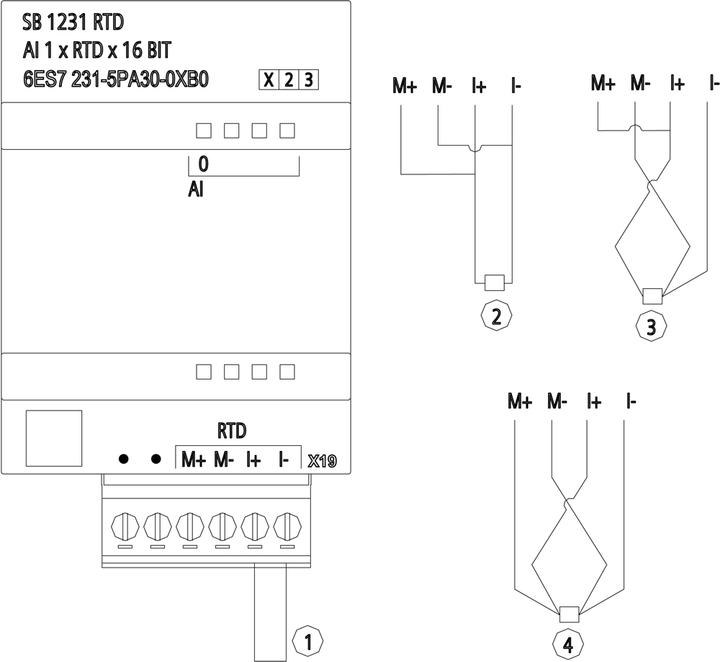 Produktbild Siemens SIGNALPLATINE S7-1200 SB1231 RTD