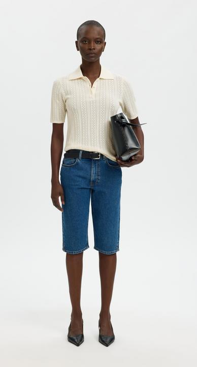 Produktbild Selected Baumwoll Polohemd aus Strick (L)