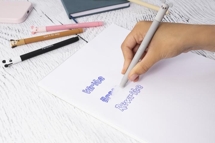 Productafbeelding EberhardFaber Gelpen Animal Erase It Sloth, 0,7 mm (Bruin, 1 x)