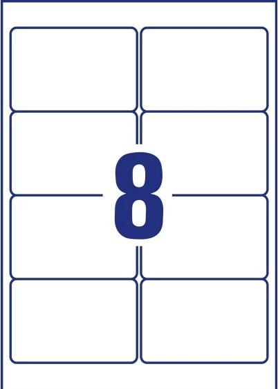 Actual product image Avery Universal labels, ablösbar