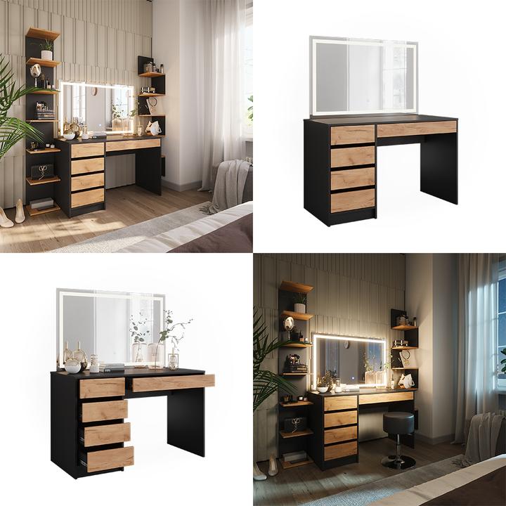 Actual product image Vicco Sherry with LED mirror (120 x 75 x 55 cm)