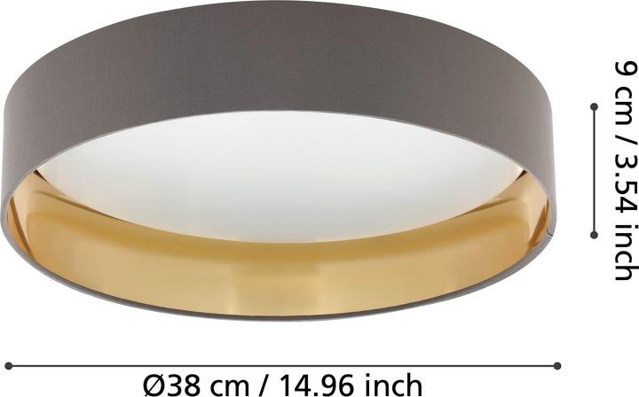 Produktbild EGLO LED Deckenleuchte Maserlo 2 (2400 lm)