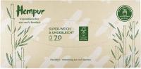 Produktbild Hempur bambuskosmetiktücher, 70er Pack