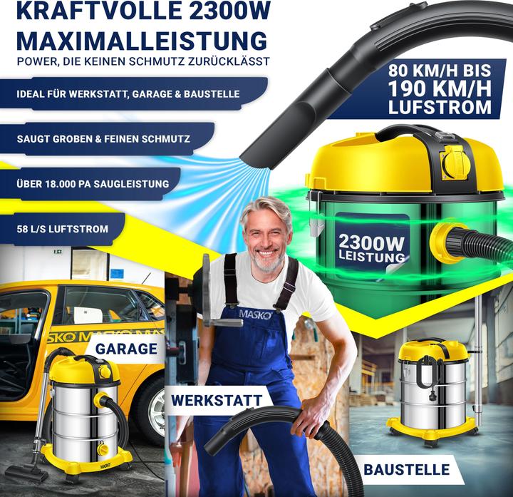 Produktbild Masko K-606S (Nass-Trockensauger)