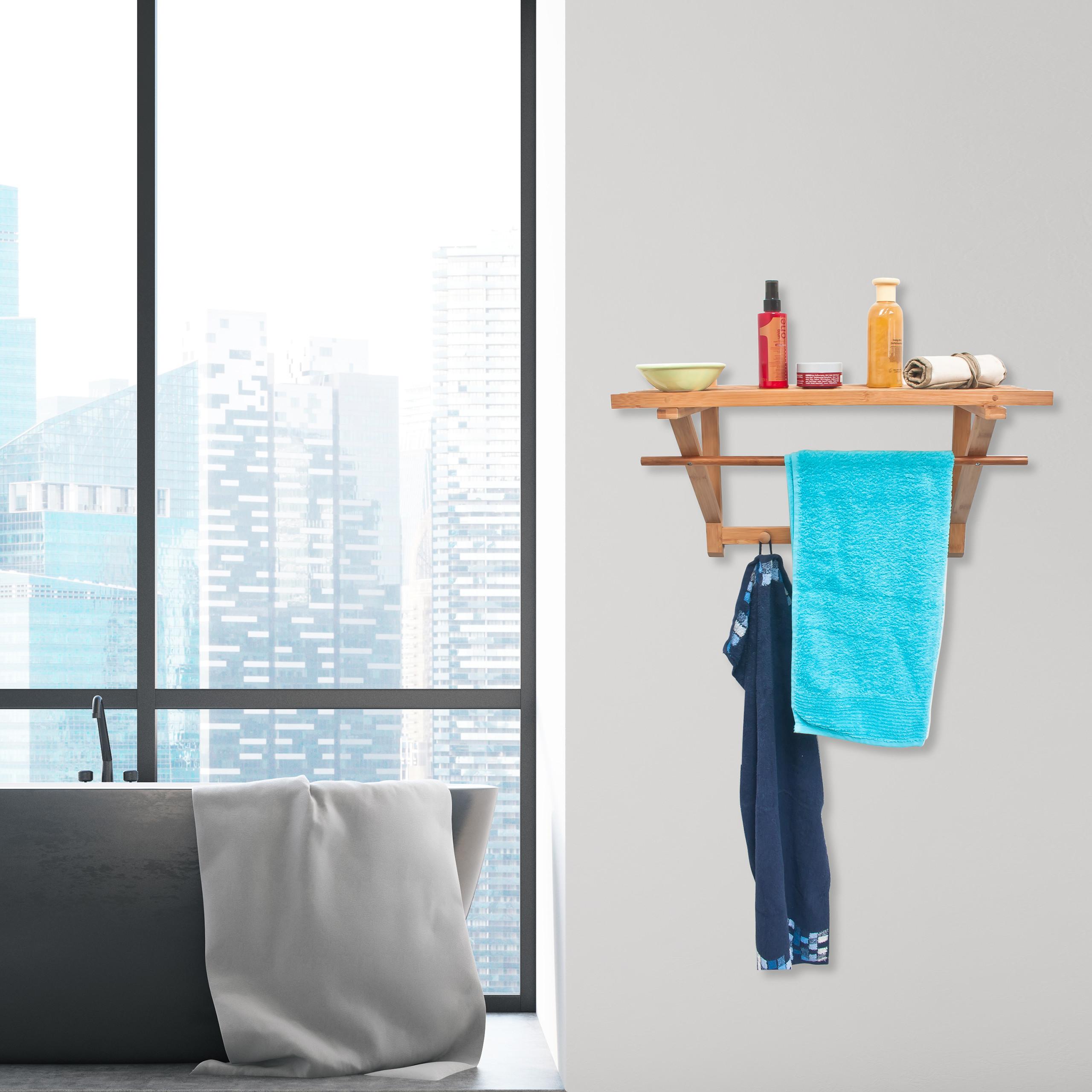 Thumbnail - Relaxdays, Garderobe + Kleiderhaken, Wandgarderobe
