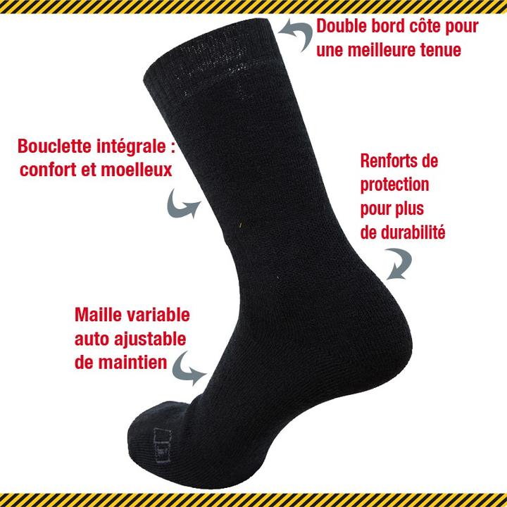 Actual product image Estex Chaussette Non-Inflammable (Single pack, 47 - 50)