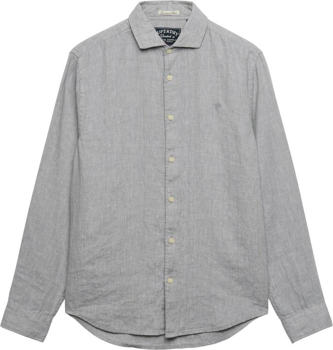 Chambra blu francese, chambray grigio cenere