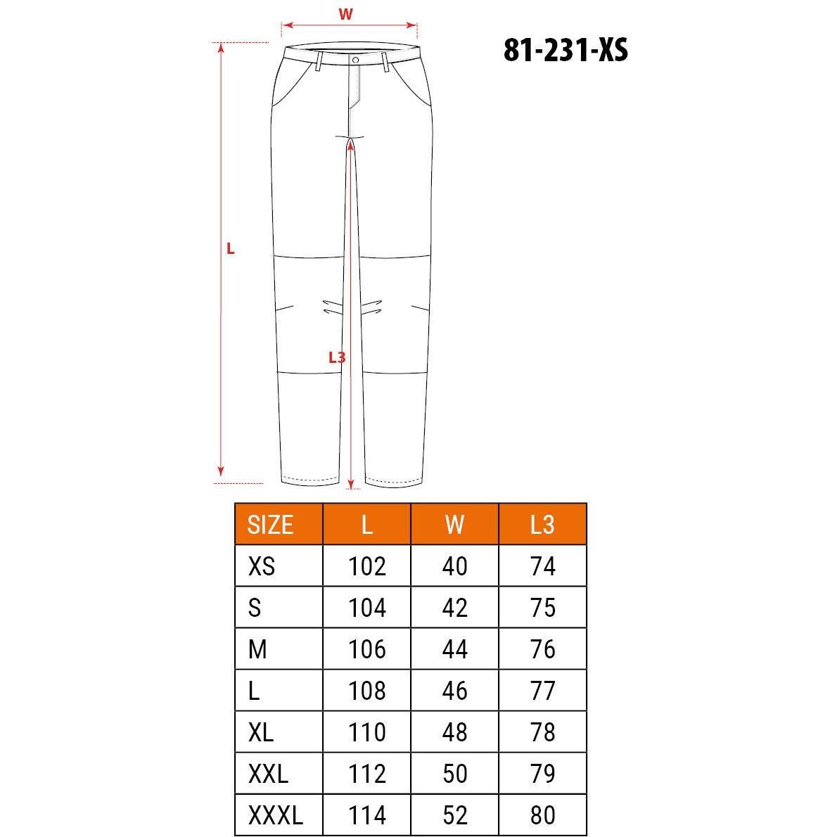 Thumbnail - Neo, Arbeitshose, PREMIUM Arbeitshose 4-Wege-Stretch Grösse XS (XS)