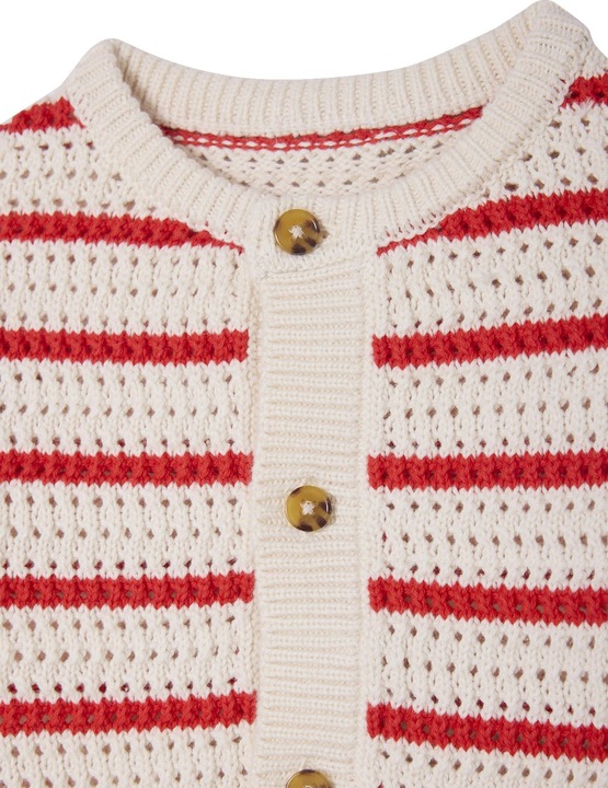 Produktbild Vertbaudet Baby Strickjacke mit Ajourmuster (80)