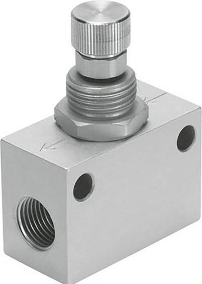 Actual product image Festo GR-1/8-B 151215 Throttle check valve