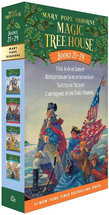 Produktbild Magic Tree House Volumes 21-24 Boxed Set (Englisch, Mary Pope Osborne, 2014)