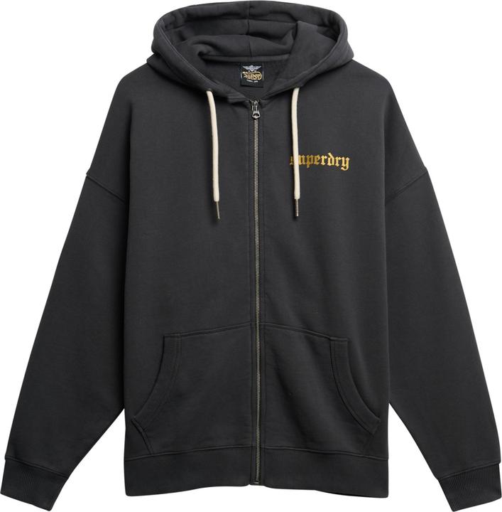 Image du produit Superdry Sweat à capuche zippé oversize Old School Tattoo (10XL)