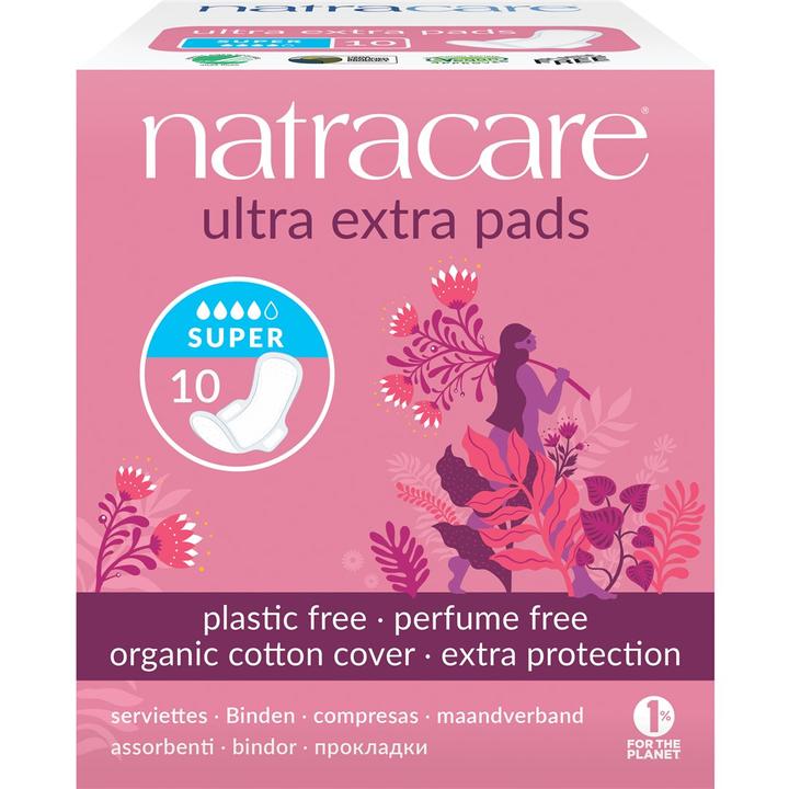 Produktbild Natracare Ultra Extra (10 x, Damenbinden)