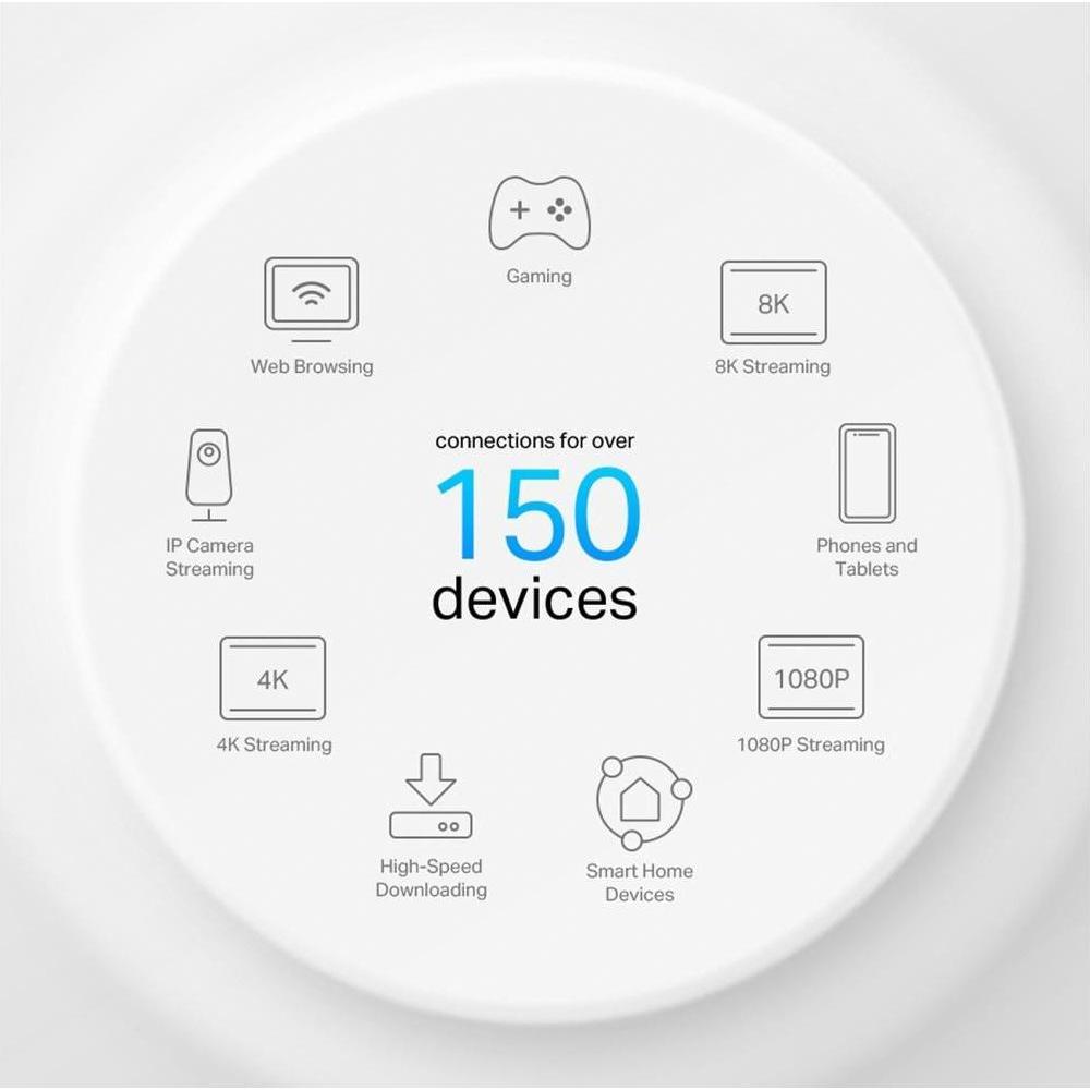 Thumbnail - TP-Link Deco X50-PoE (1-pack), Router, Weiss