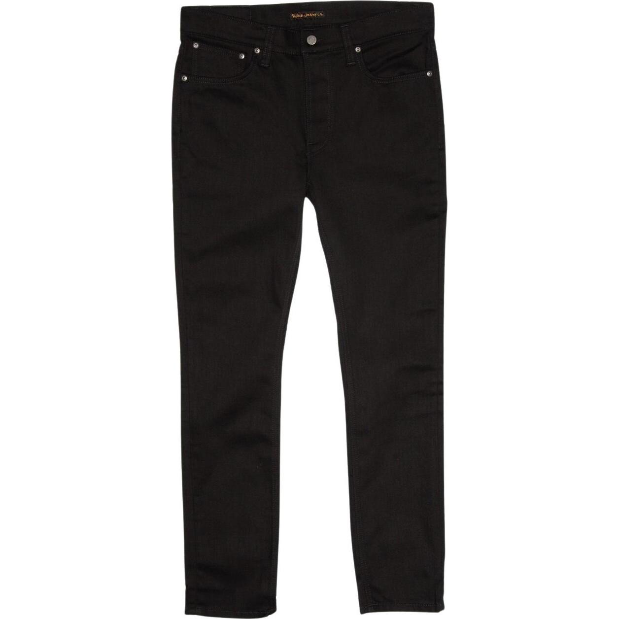 Nudie Jeans, Herren, Jeans, Jeans Slim-Fit "Lean Dean", Schwarz, (W32/L34)