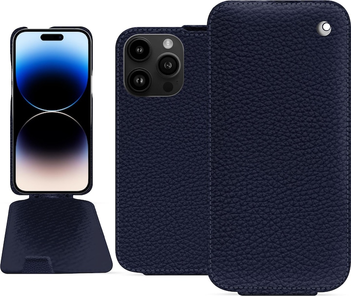 Actual product image Noreve Vertical leather shell (Apple iPhone 15 Pro Max)