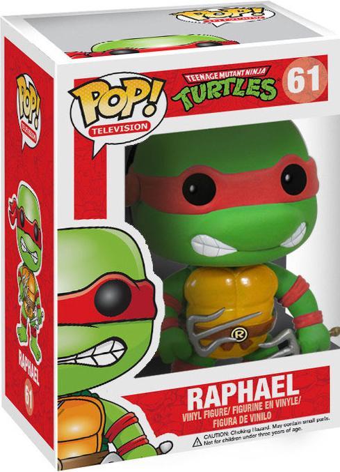 Actual product image Funko POP! Tortues Ninja Raphael