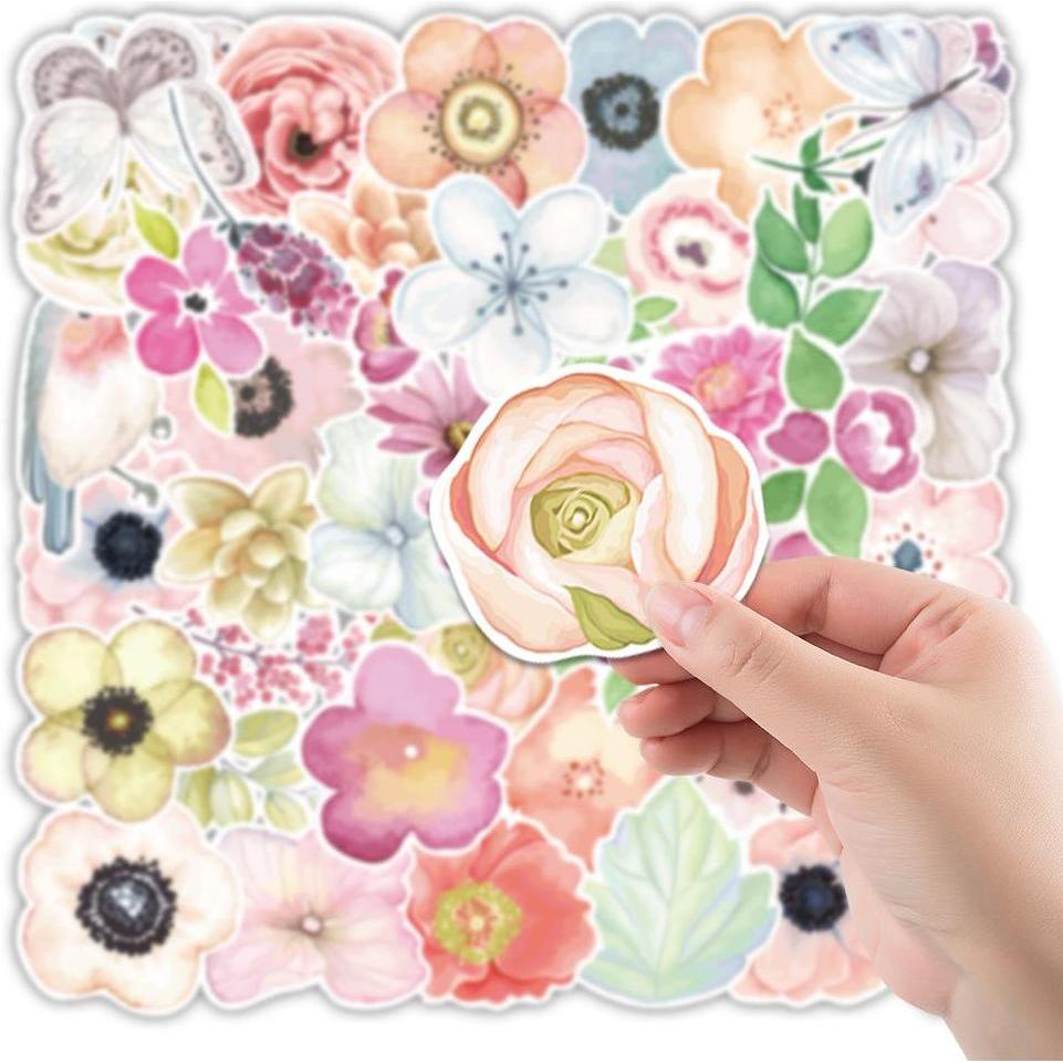 JTI, Sticker, Packung mit Aufklebern - Blume