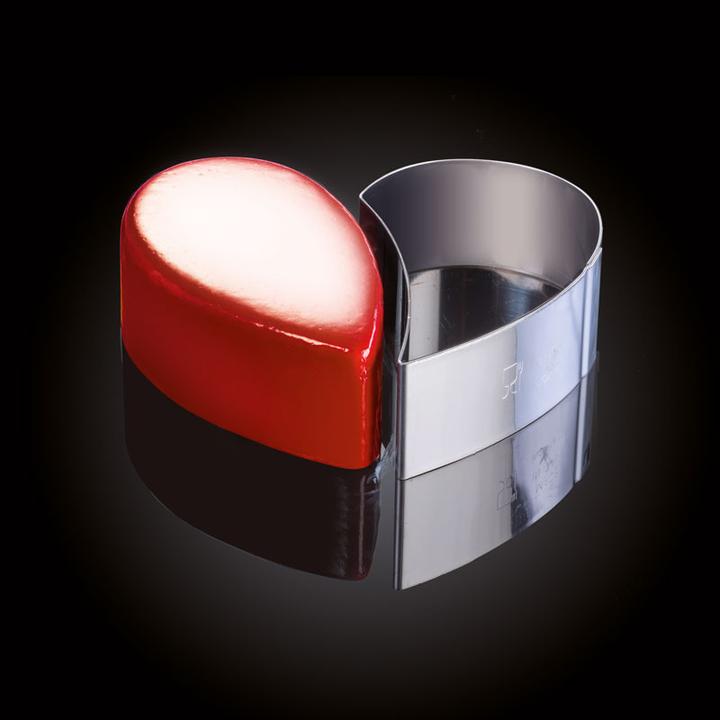 Produktbild Martellato Tortenring modernes Herz (14 cm)