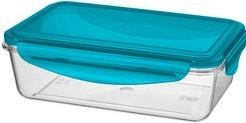 Actual product image keeeper "tino" food storage jar, with clip, 1.0 litre Lid: blue, material: PP/Tritan, resistant (1 l)