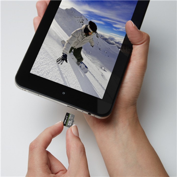Actual product image PNY Pro Elite (128 GB, microSDXC, U3, UHS-I)