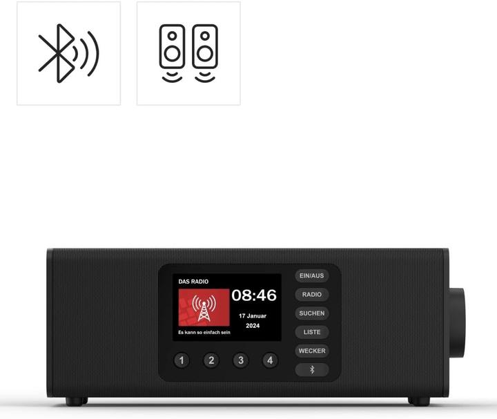 Actual product image Hama DR2002BT (DAB+, DAB, FM, Bluetooth)