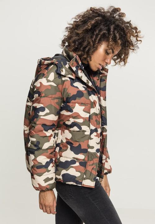 Produktbild Urban Classics Ladies Boyfriend Camo Puffer Jacket (4XL)