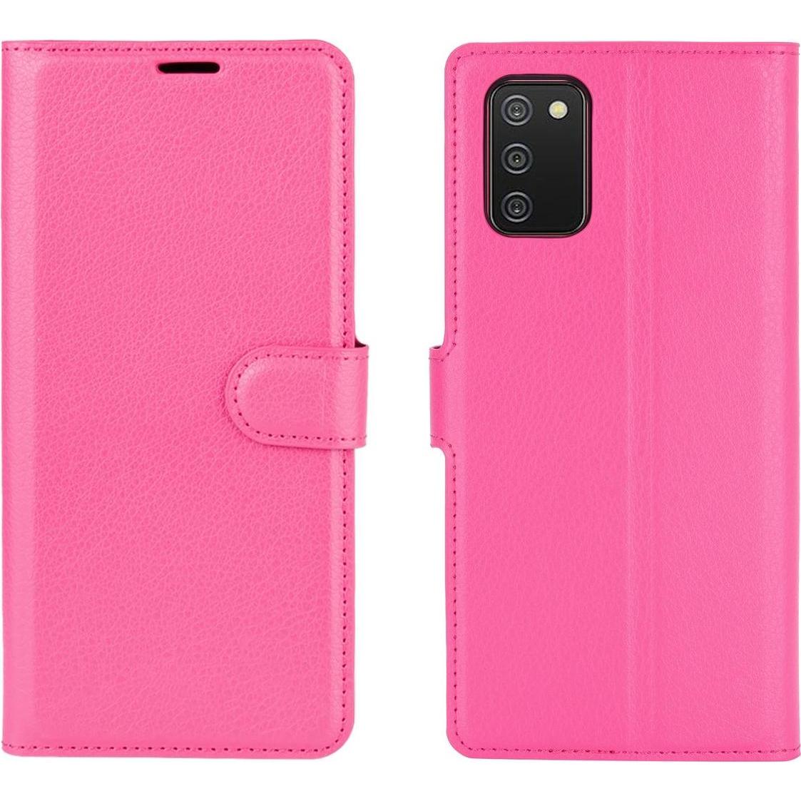 Thumbnail - König Design Hülle Handy Schutz für Samsung Galaxy A02s Case Cover Tasche Etuis Bumper Rosa (Samsung Galaxy A02s), Smart...