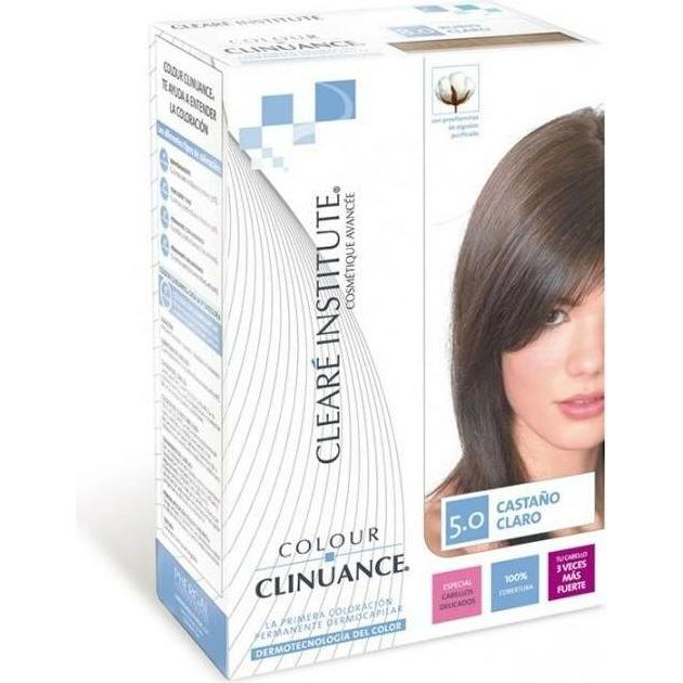 Clearé Institute, Haarfarbe, Cleare Institute Coloracion 5 0 Castano Claro Cabellos Delicados (Nº 5.0-castaño claro)