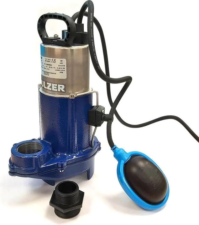 Sulzer 1399127 ABS MF324 WKS Abwasserpumpe mit Schwimmer 14 m3/h