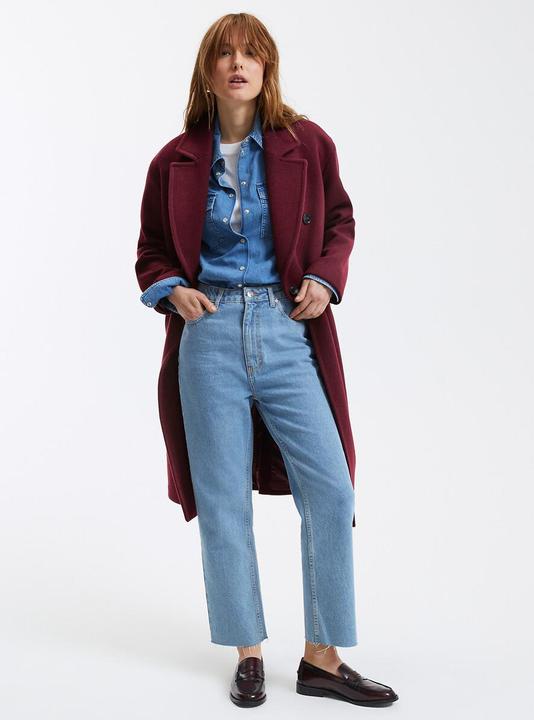 Immagine prodotto La Redoute Collections Jeans dritti a vita alta con lunghezza 7/8 (Banda radio 38 (2600 MHz))