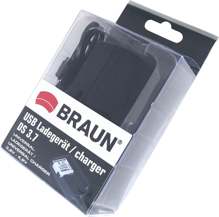 Image du produit Braun Photo BRAUN Chargeur USB DS 3.7 (Chargeur de batterie d'appareil photo)