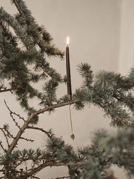 Actual product image Ferm Living Bougeoir pour sapin de Noël FOREST dorée