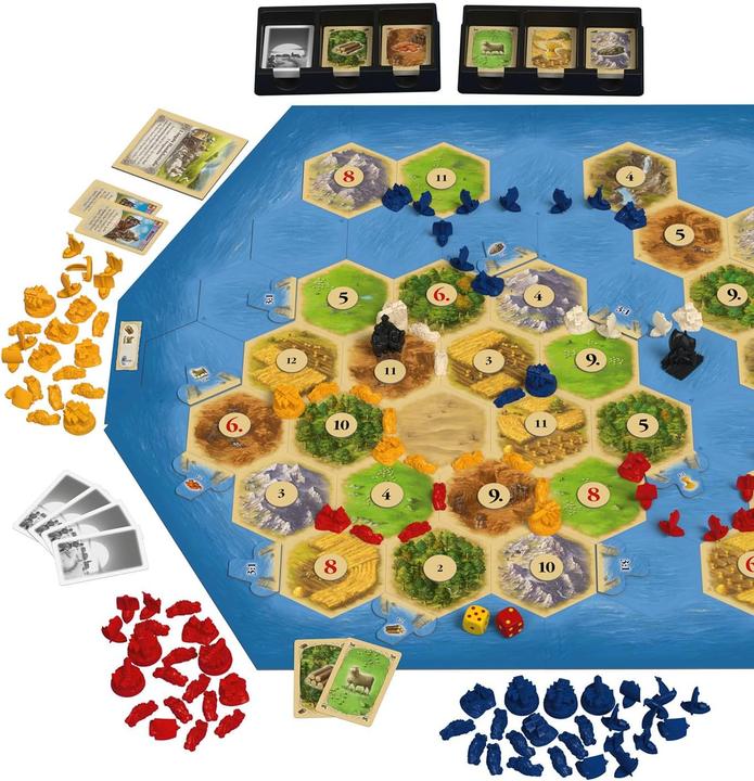 Produktbild Kosmos Catan- Erweiterung - Seefahrer (Deutsch, 3 - 4 Spieler)