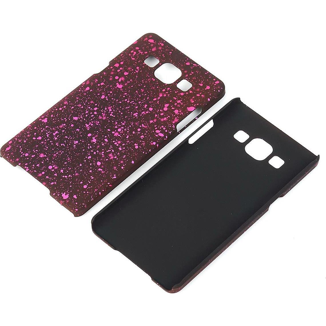 König Design Handy Hülle Schutz Case Bumper Etuis für Samsung Galaxy A5 2015 3D Sterne Pink (Samsung Galaxy J5 (2015)), ...