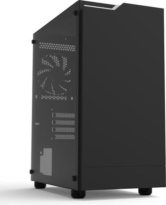Produktbild Zalman T4 plus RGB getempertes Glas schwarz (mATX, Mini-ITX)