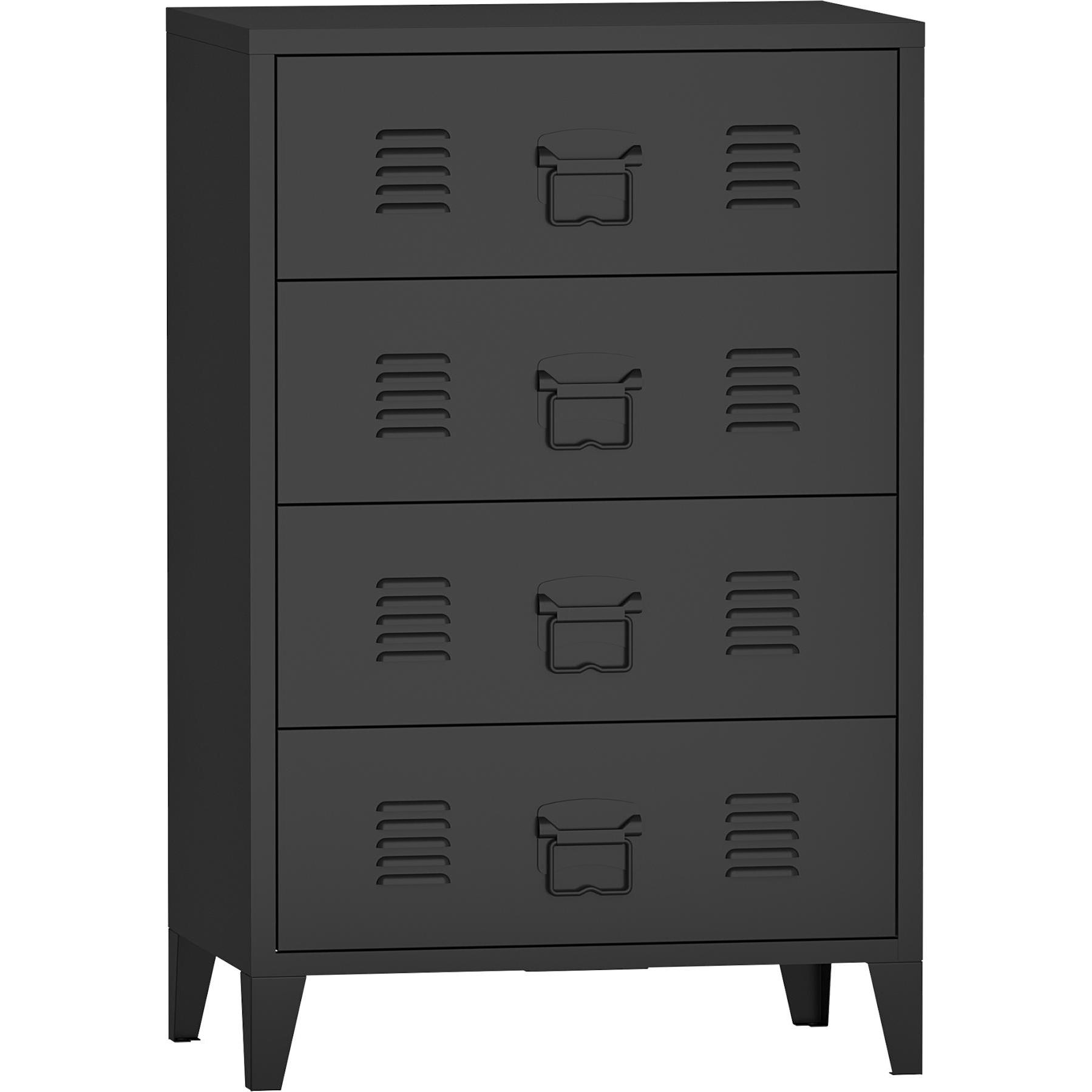 Thumbnail - En.Casa, Aktenschrank, Hämeenlinna (92 x 80 x 40 cm)