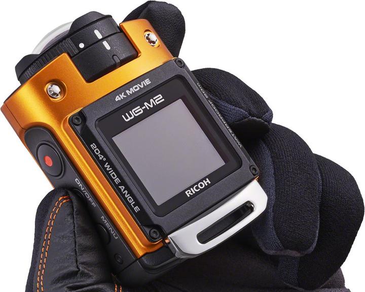 Ricoh WG-M2 Caméra D’Action Étanche 20m – Résistante Aux Chocs, -10°C, Vidéo 4K 30p, Écran LCD 1.5”, Wi-Fi | Parfaite Pour Sports Extrêmes & Aventure