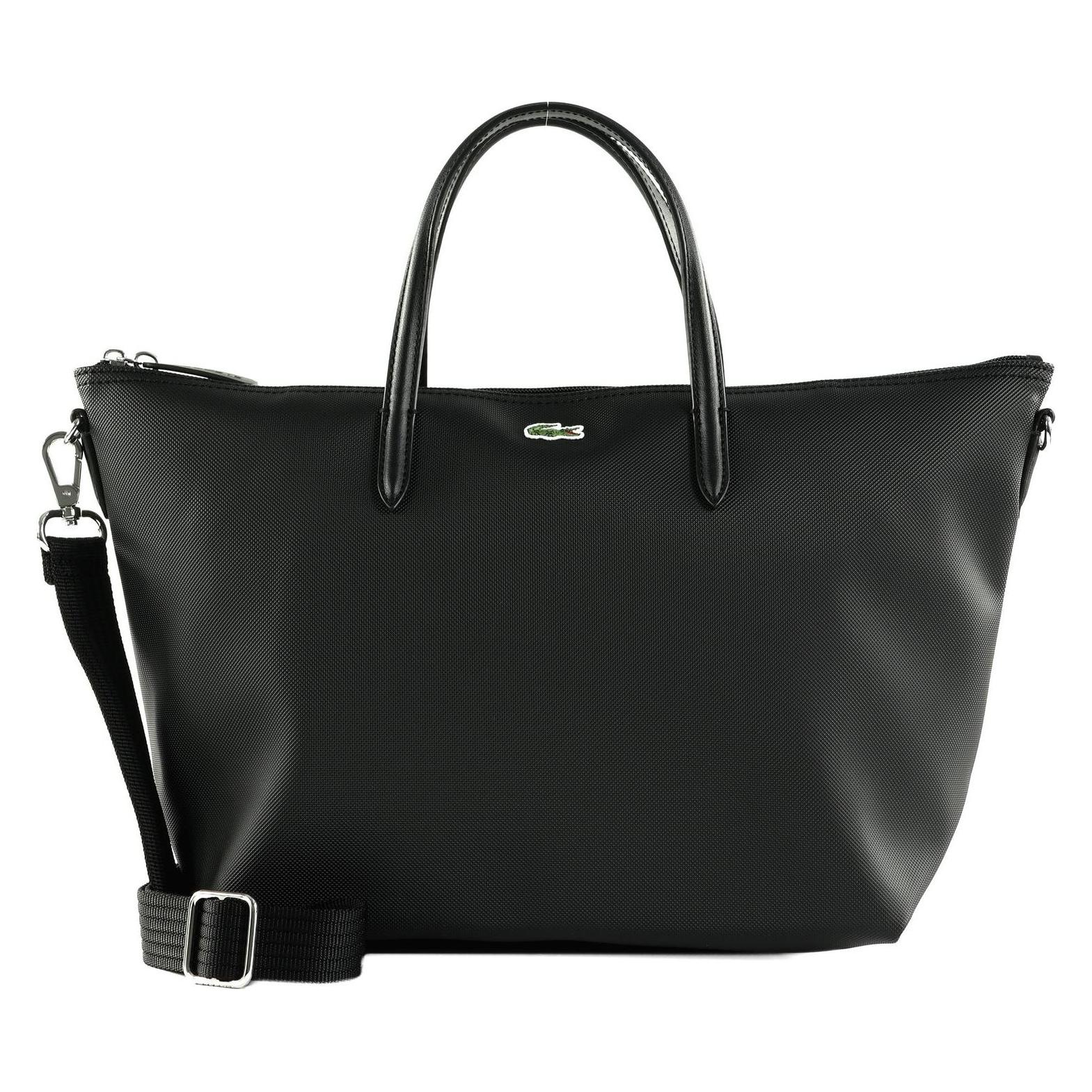 Lacoste, Damen, Tasche, L.12.12 Concept Tote Bag, Schwarz