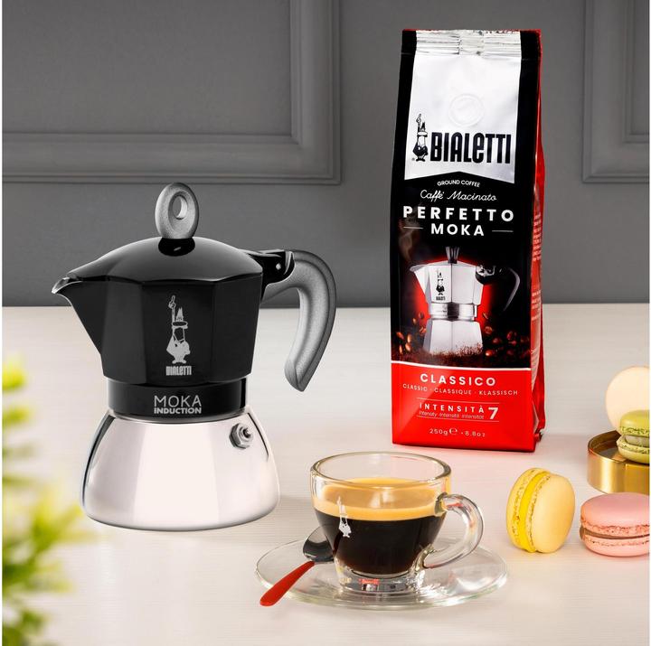 Actual product image Bialetti moka induction (4 T.)