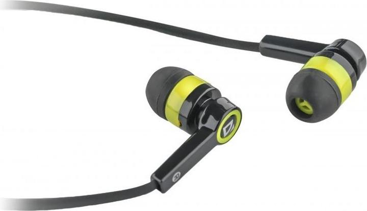Produktbild Defender Kabelgebundene Kopfhörer Pulse 420 Schwarz-Gelb (Kabelgebunden)