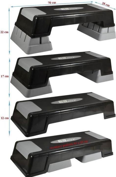 Actual product image Eb Fit Aerobic Step 70x28cm 3-Step Adjustment