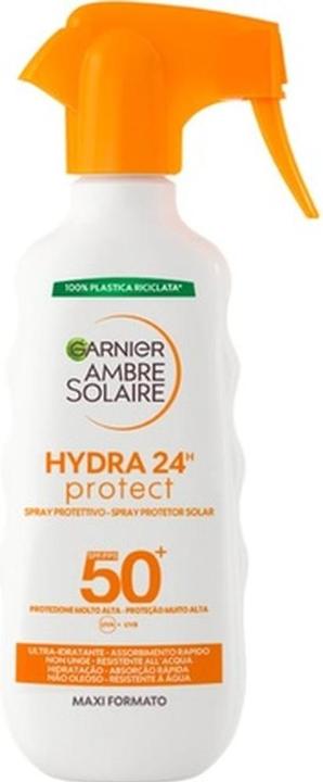 Immagine prodotto Garnier Ambre Solaire Hydra 24H Protection FPS50 Trigger 270ml (Spray solare, SPF 50, 270 ml, 340 g)