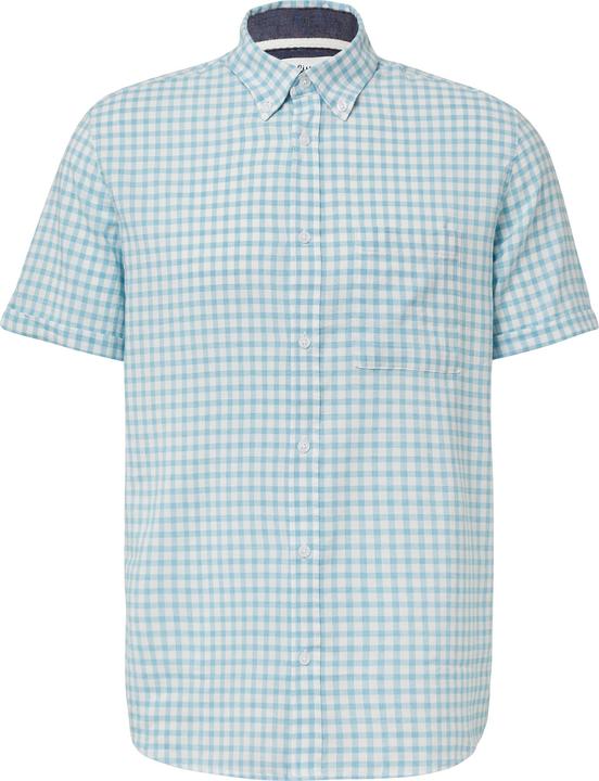 Immagine prodotto S.Oliver Hemd Regular Fit: Kariertes Kurzarmhemds aus Viskosemix (XXL)