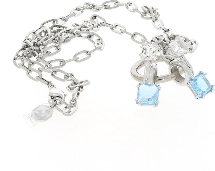 Actual product image Swarovski Jewellery for earphones blue 5619485 (Rhodium-plated metal)
